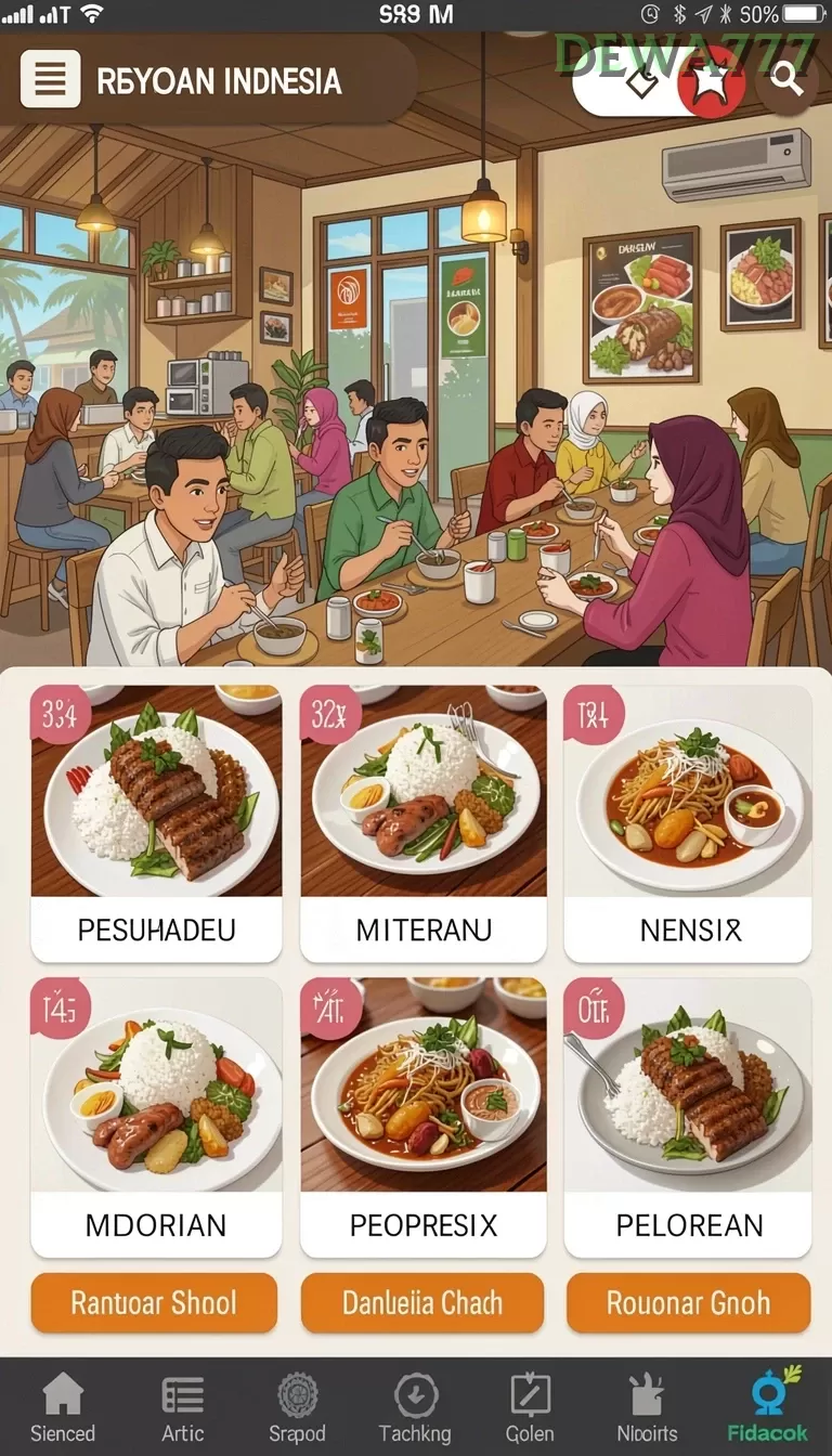 Cuplikan layar MONTE77 — aktivitas