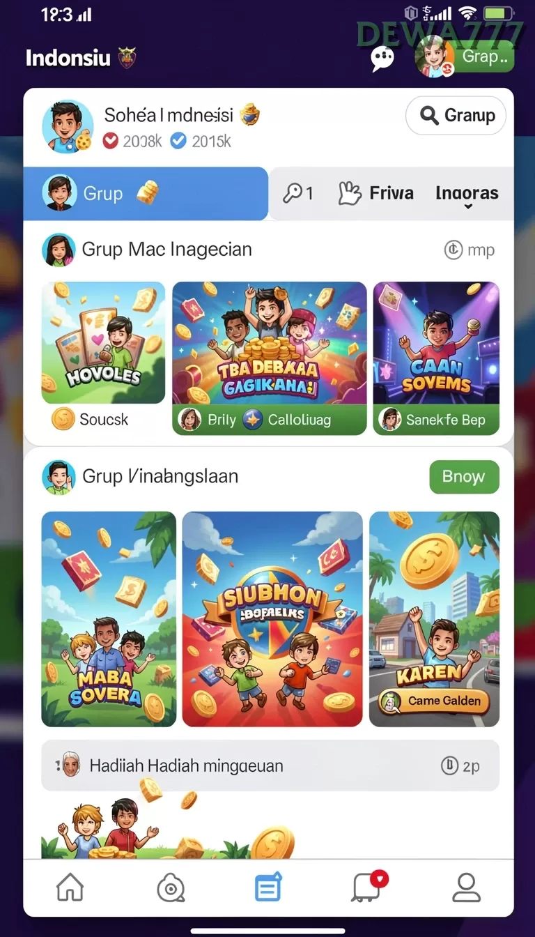 Cuplikan layar 369ZK — aktivitas