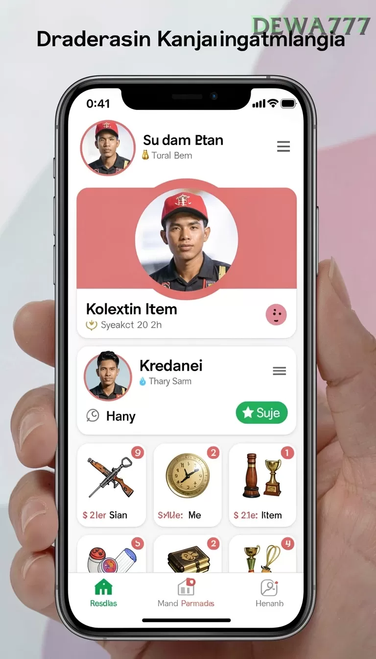 Cuplikan layar GUATOGEL — menu navigasi