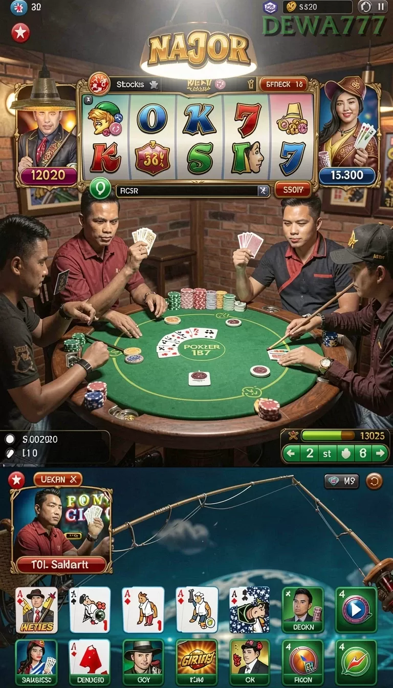 Cuplikan layar 369ZK — halaman utama